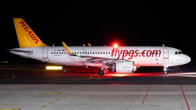 TC-NBP:Airbus A320:Pegasus Airlines